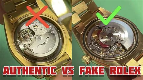 fake rolex real movement|how to identify rolex watches.